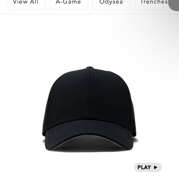 Black Performance Cap - Picture 5 of 10